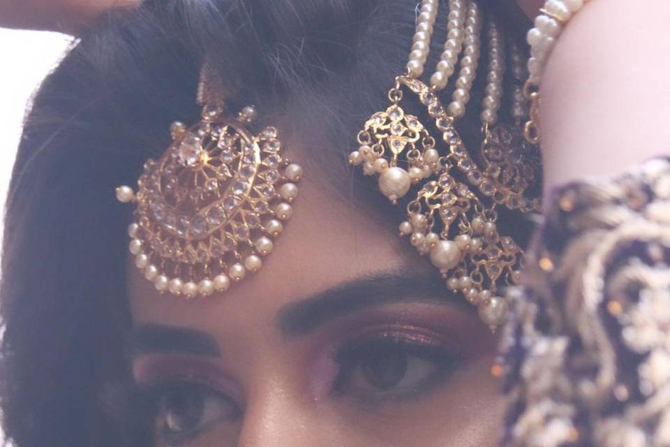 Bridal makeup