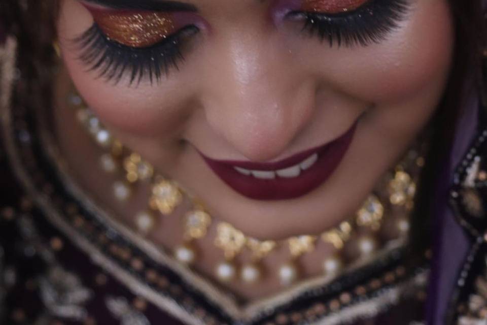 Bridal makeup