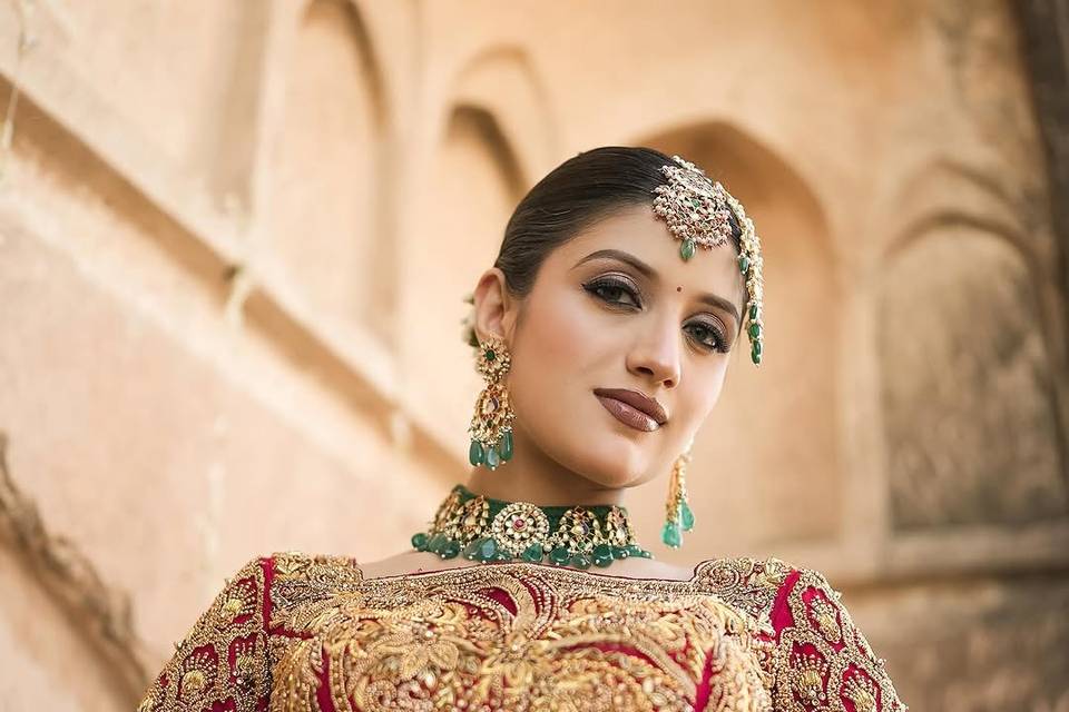 Bridal makeup