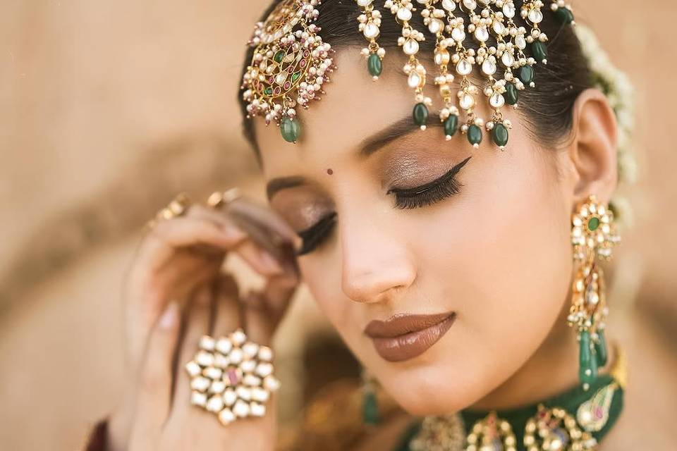 Bridal makeup