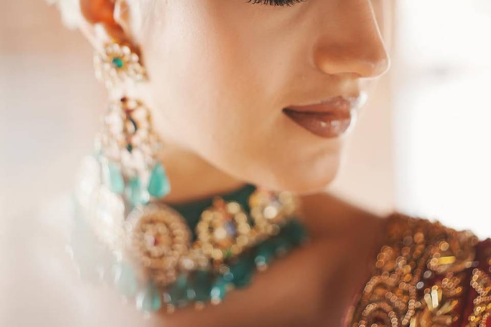 Bridal makeup