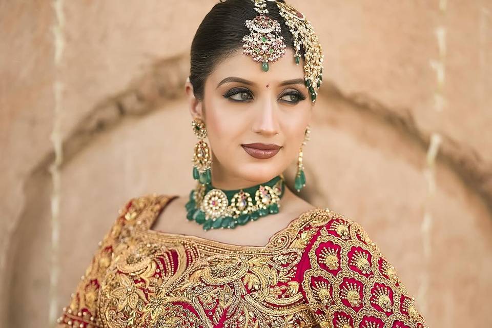 Bridal makeup