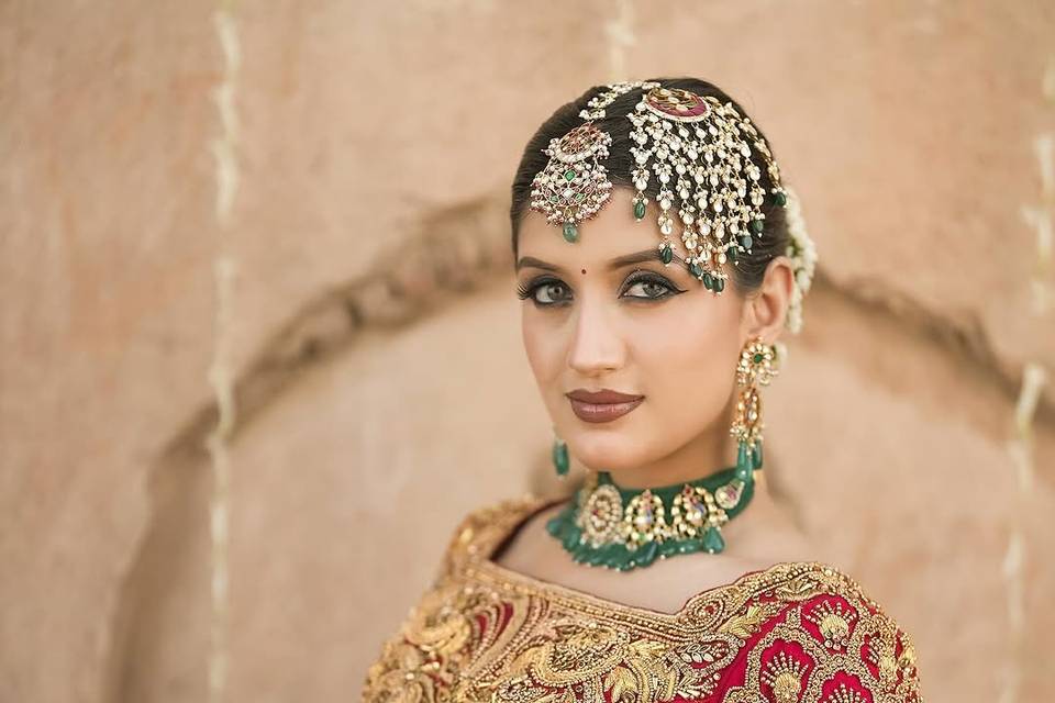 Bridal makeup