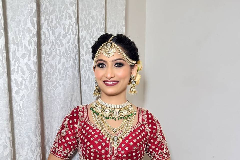 Bridal makeup