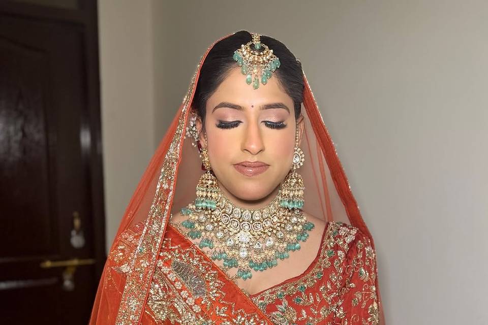 Bridal makeup