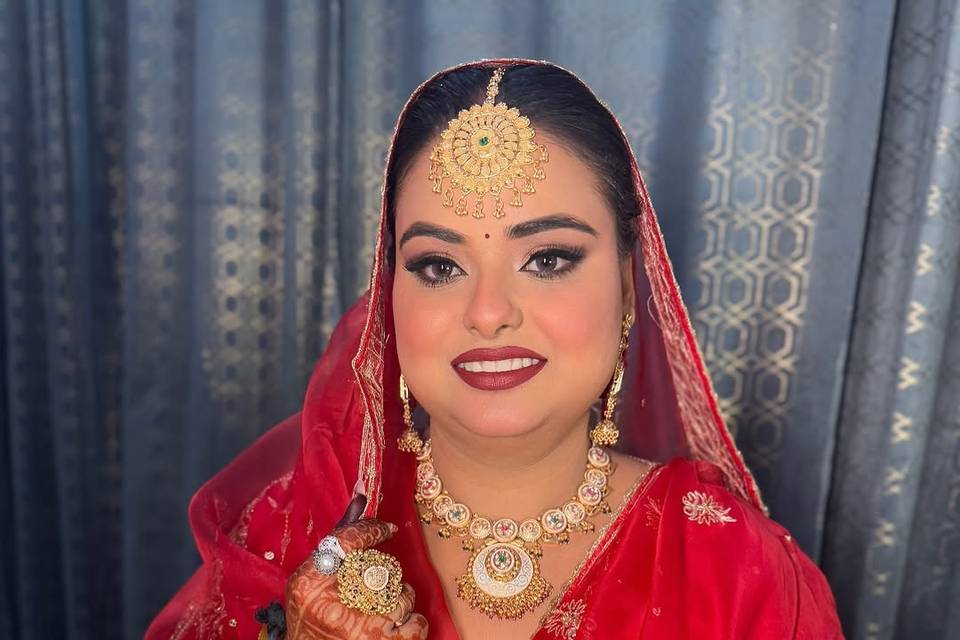 Bridal makeup