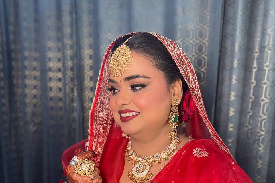 Bridal makeup