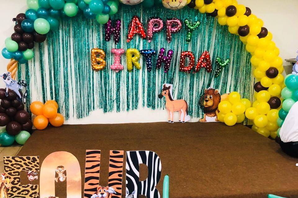 Jungle Theme Birthday Party