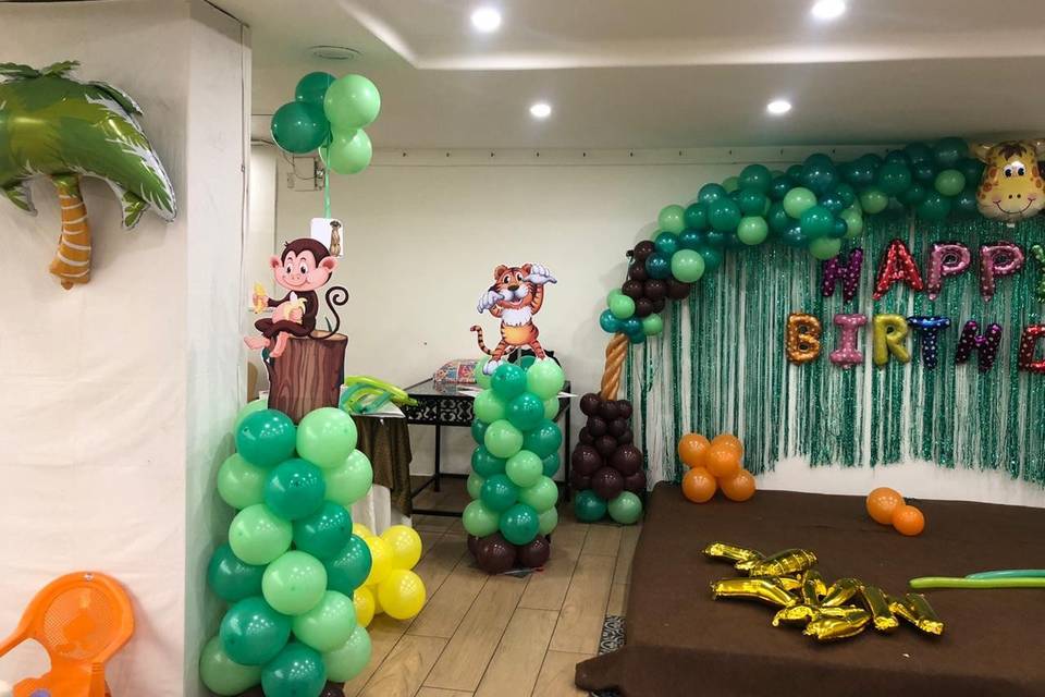 Jungle Theme Birthday Party