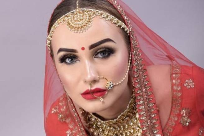 Bridal makeup