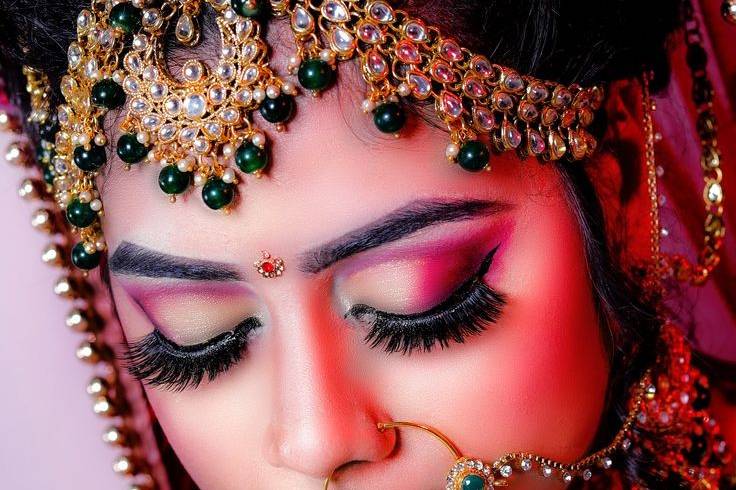 Bridal makeup