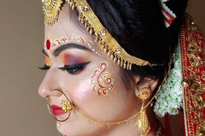 Bridal makeup