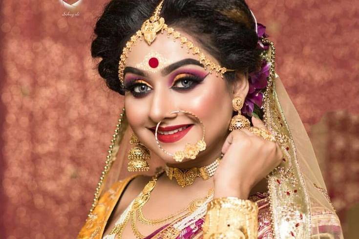 Bridal makeup