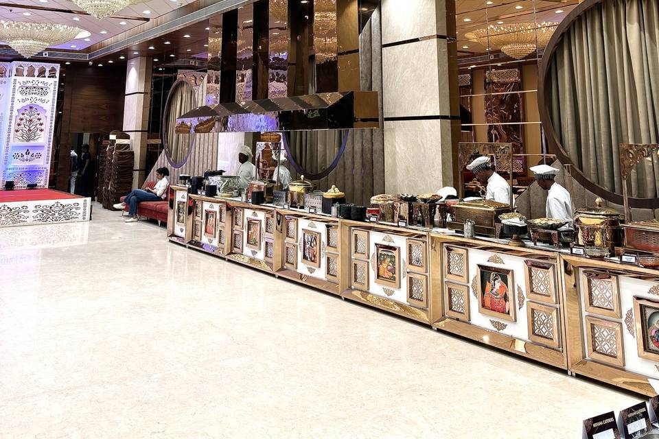 Catering setup