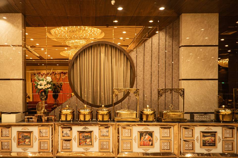 Catering setup