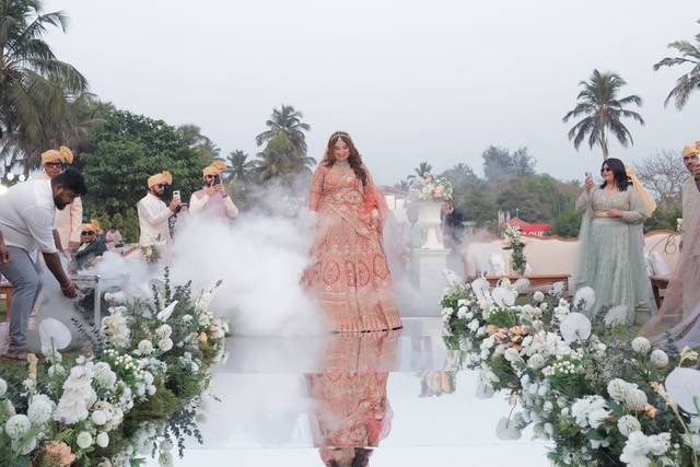 Bride's entry