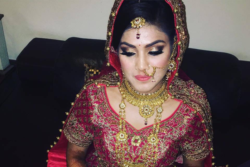 Bridal makeup