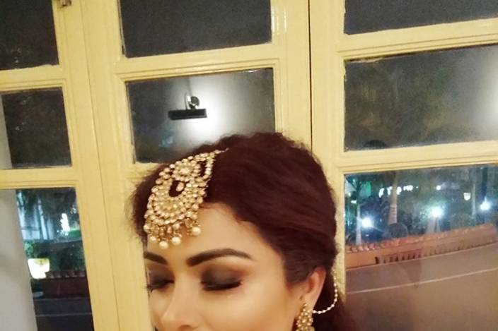 Bridal makeup