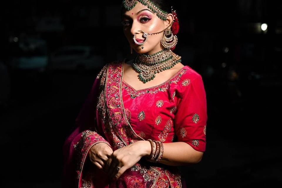 Bridal makeup