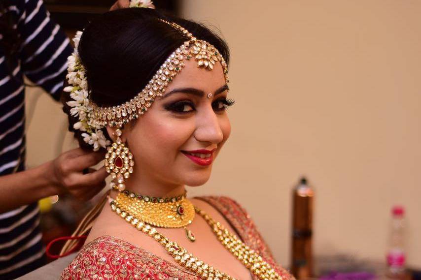 Bridal makeup