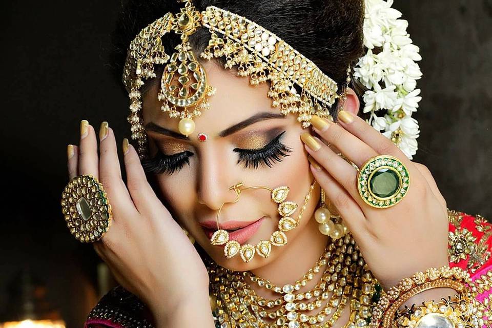 Bridal makeup