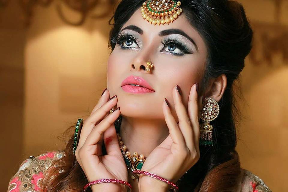 Bridal makeup