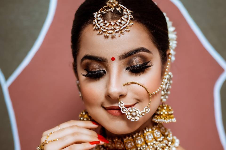 Bridal makeup