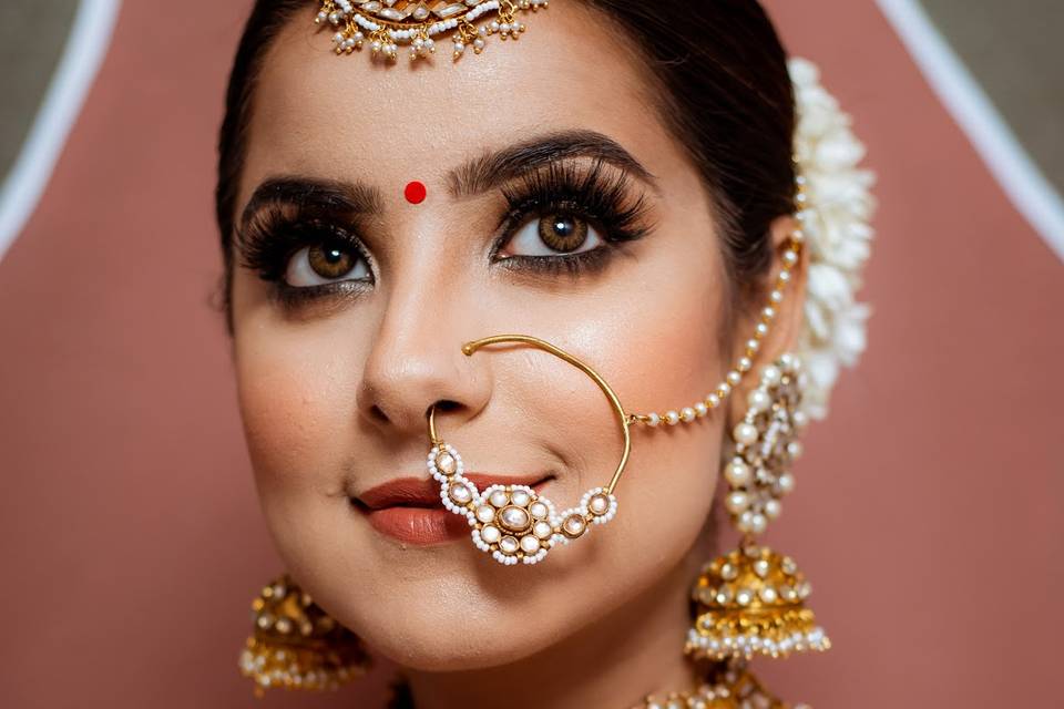 Bridal makeup