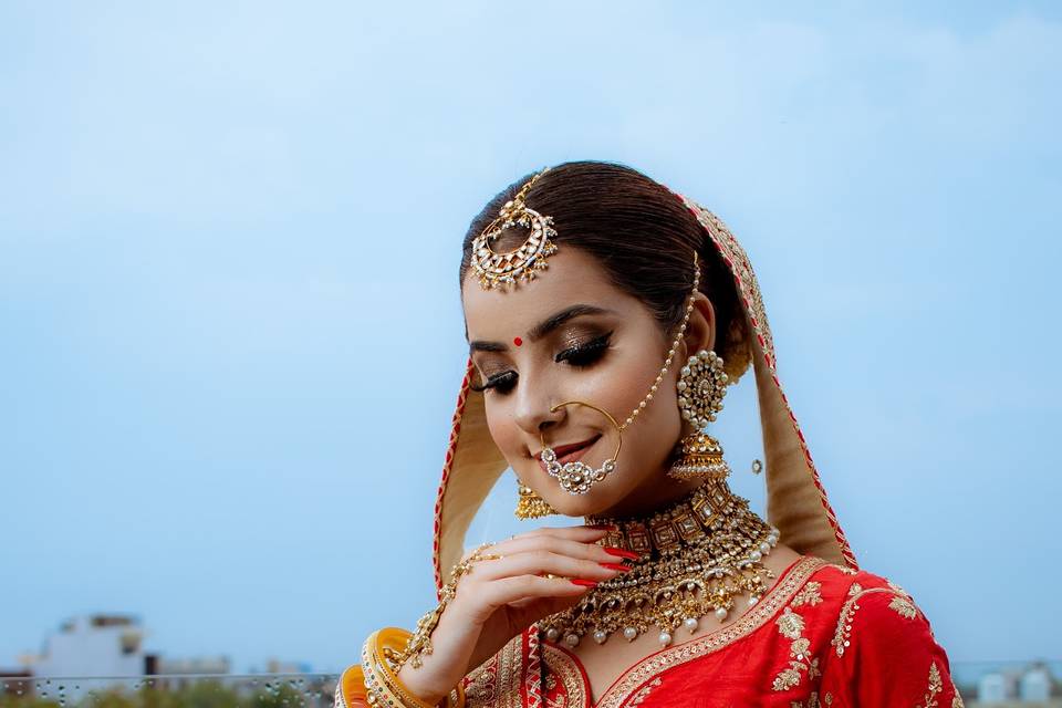 Bridal makeup