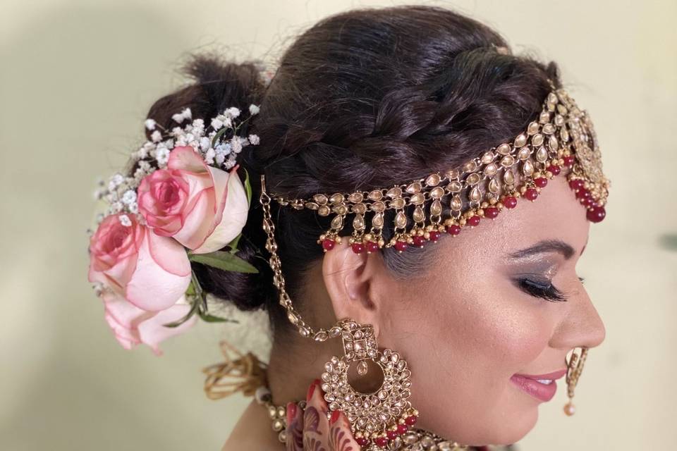 Bridal makeup