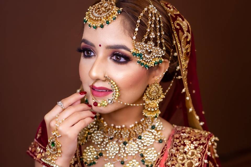 Bridal makeup