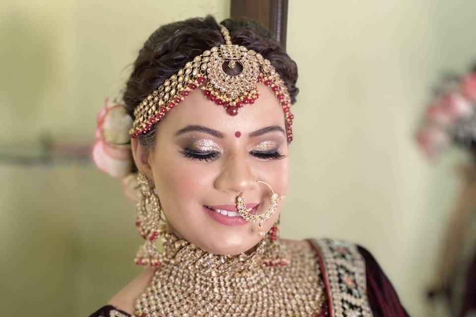 Bridal makeup