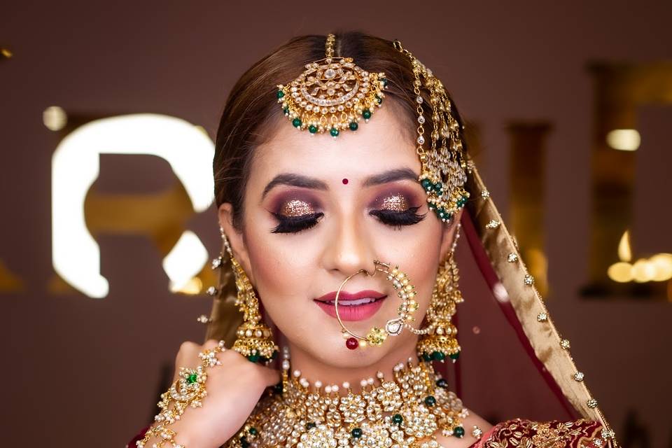 Bridal makeup