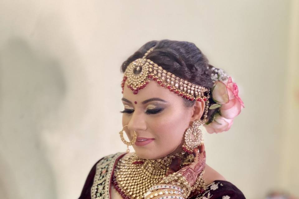 Bridal makeup