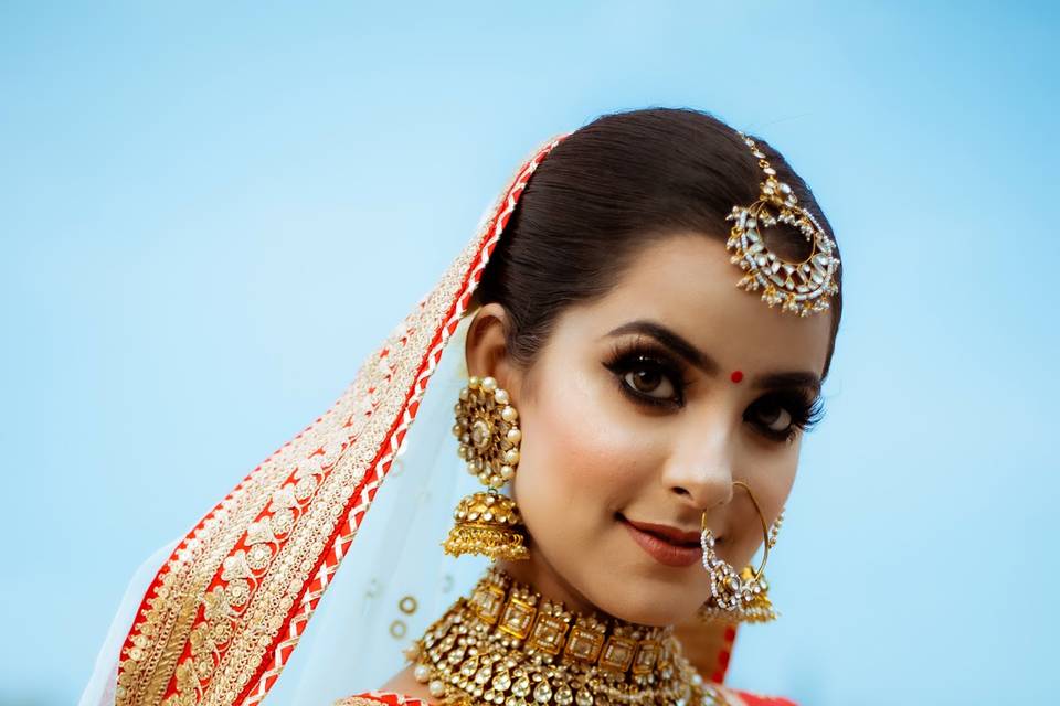 Bridal makeup