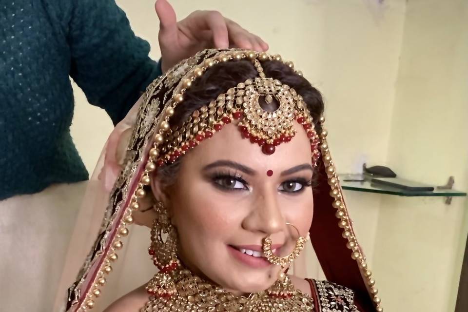 Bridal makeup