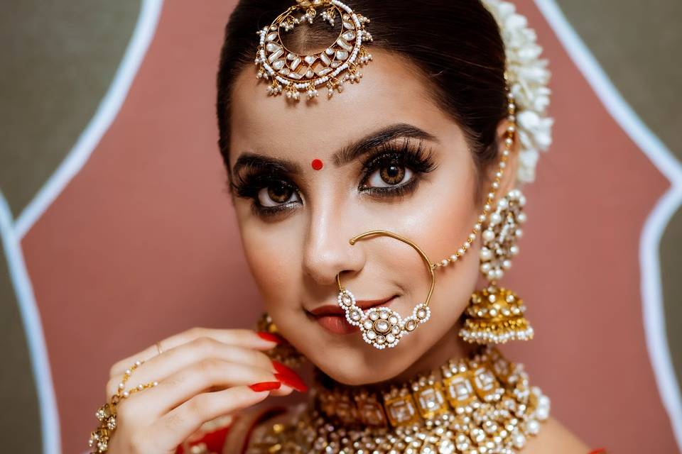 Bridal makeup