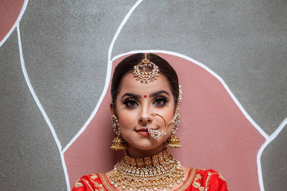 Bridal makeup