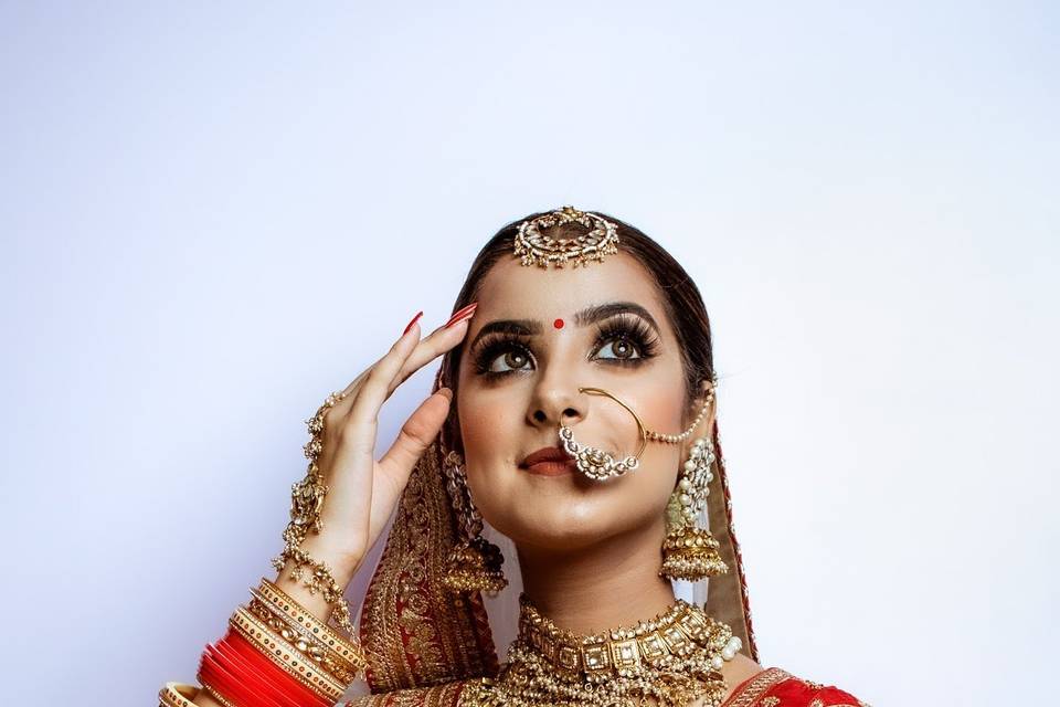 Bridal makeup