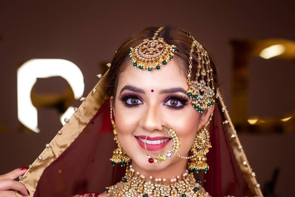 Bridal makeup