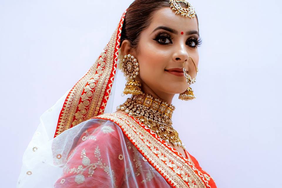 Bridal makeup