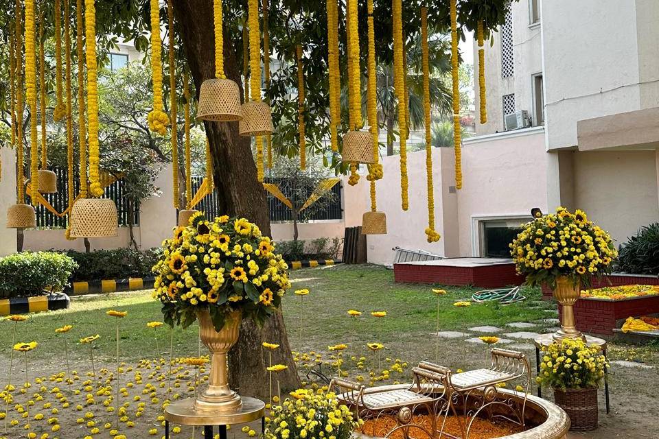 Haldi decor