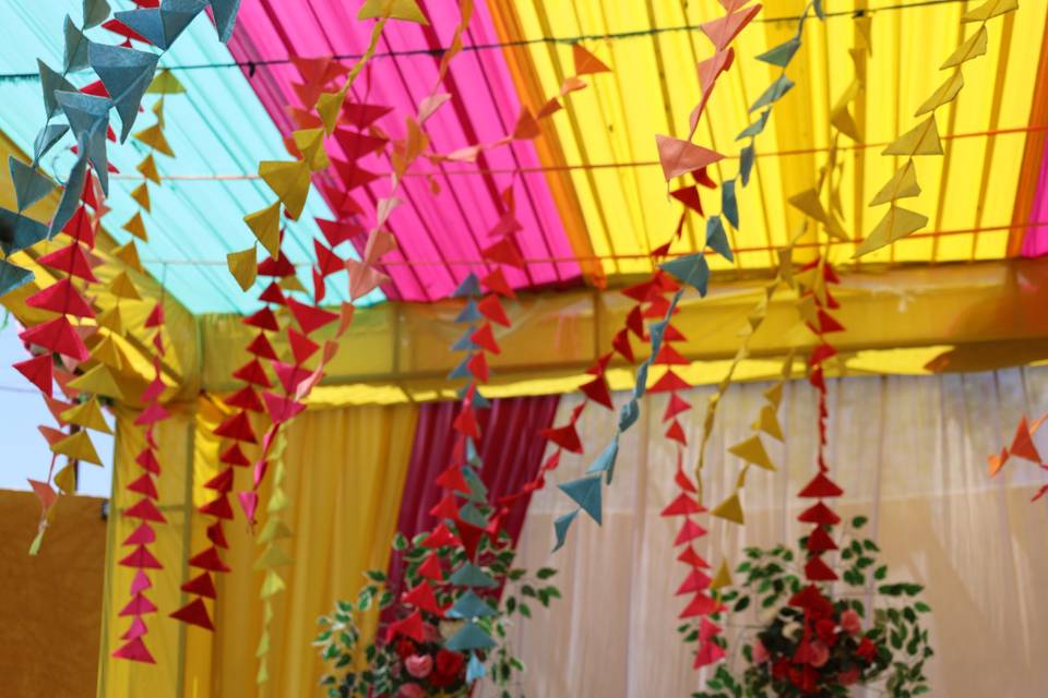 Haldi decor