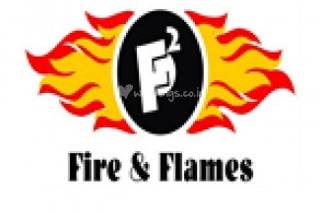 Fire & flames banquets logo