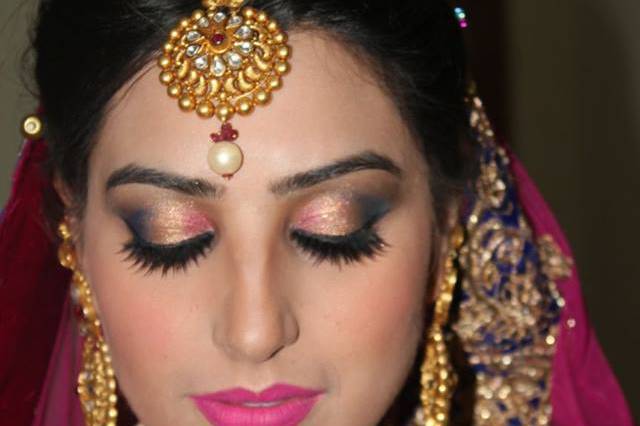 Bridal makeup