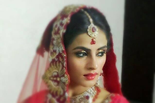 Bridal makeup