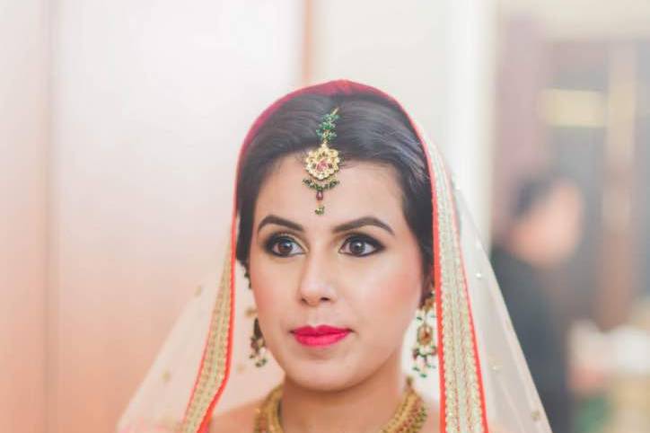 Bridal makeup