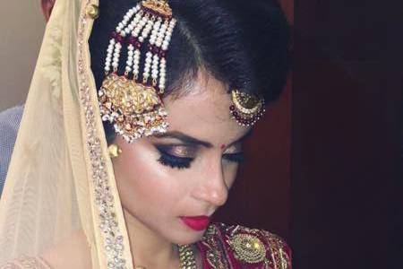 Bridal makeup