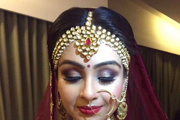 Bridal makeup