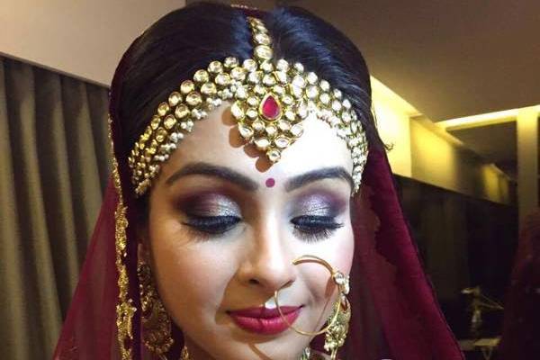 Bridal makeup